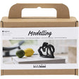 Mini Craft Kit Clay Modelling Sculpture Black