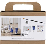 Mini Craft Kit Modelling Candle Holder Ultra Marine