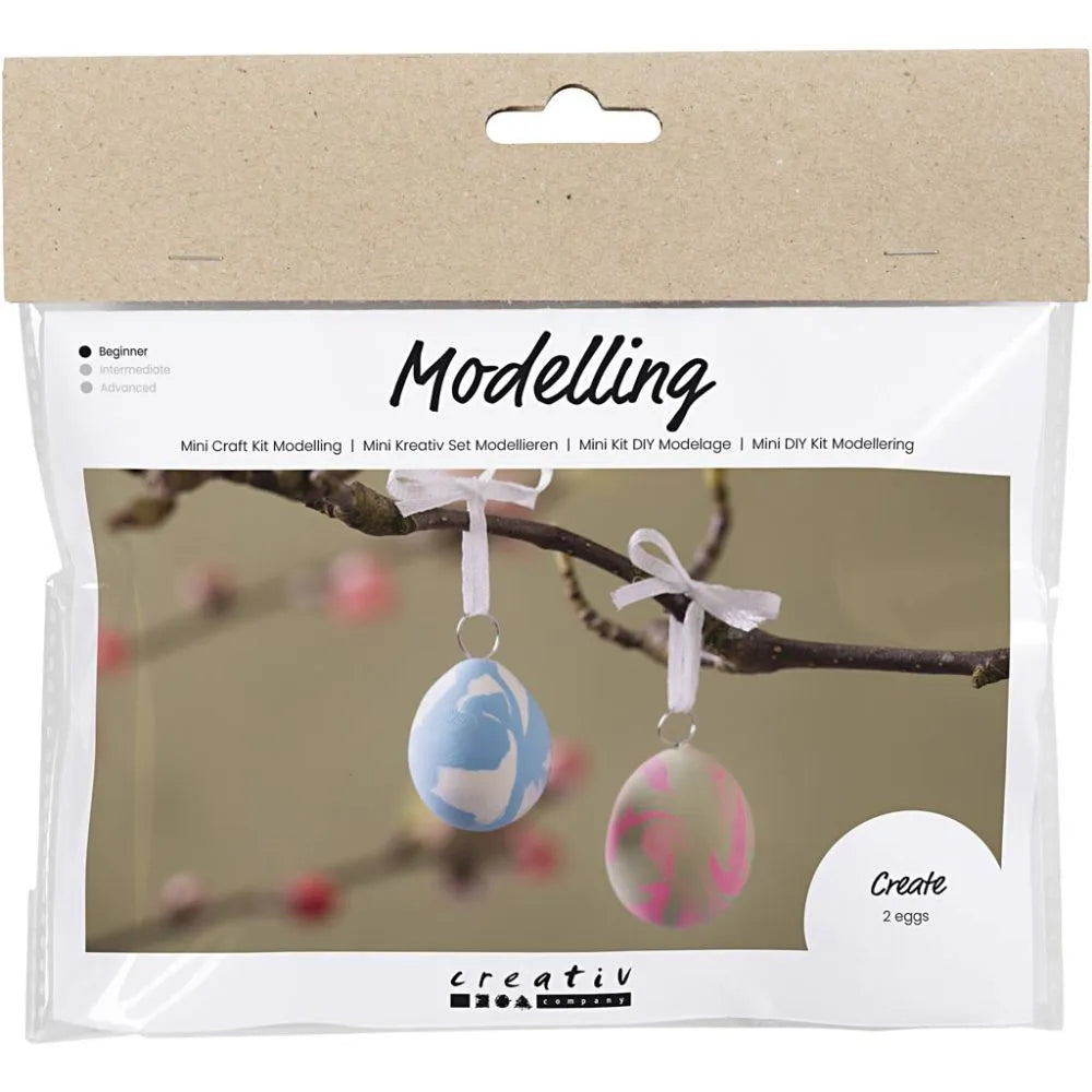 Mini Craft Kit Modelling - Marbled Eggs