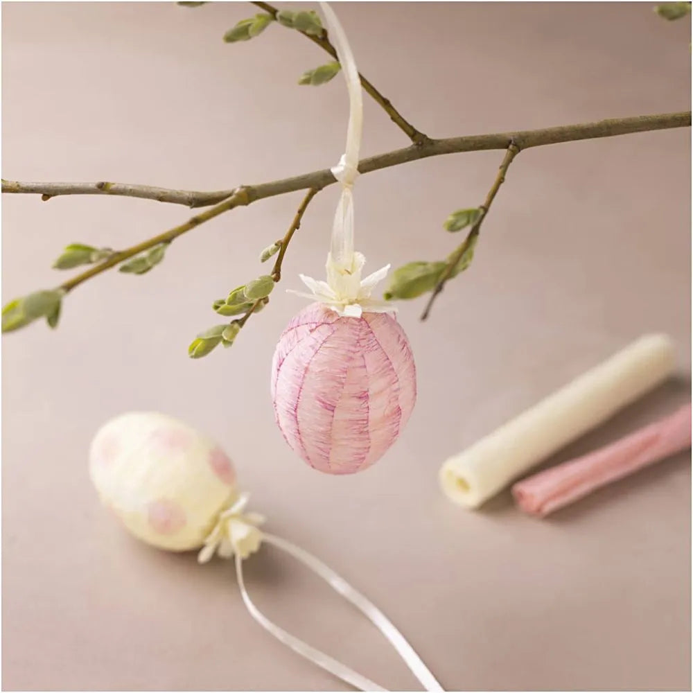 Mini Craft Kit Crepe Paper - Eggs