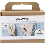 Mini Craft Kit Jewellery Crystal Necklace And Earrings