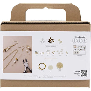 Mini Craft Kit Jewellery Crystal Necklace And Earrings