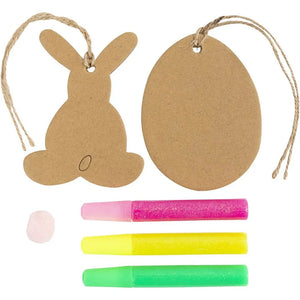 Mini Craft Kit Decoration Easter Egg And Rabbit