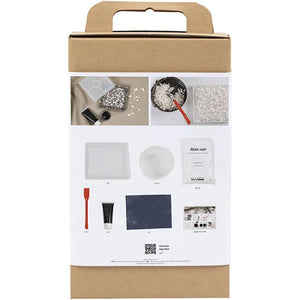 Craft Kit Resin Casting Square Tray With Terrazzo