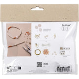 Mini Craft Kit Jewellery Rose Quartz Necklace And Bracelet