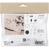 Mini Craft Kit Jewellery Chunky Necklace Black