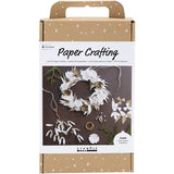 Craft Kit Paper Crafting - White Wreath