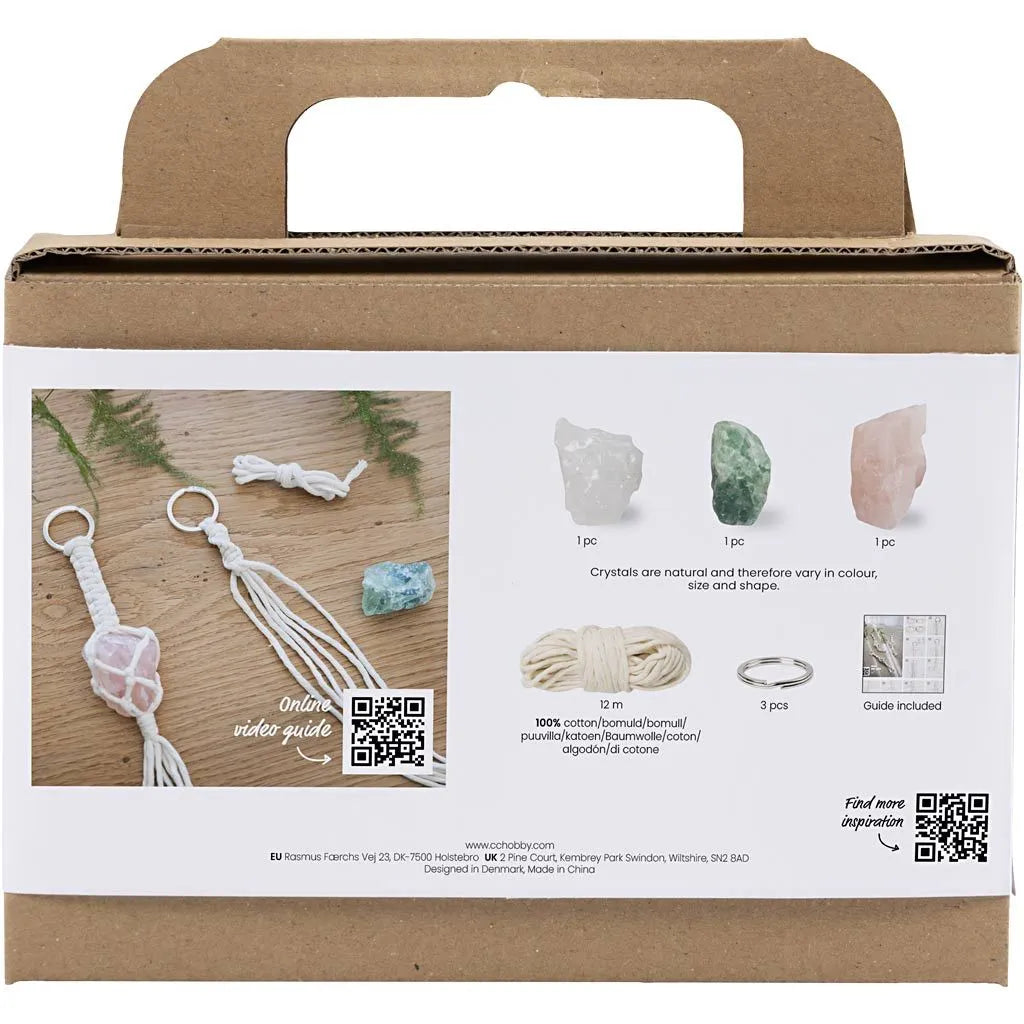 Mini Craft Kit Macramé - Key Rings