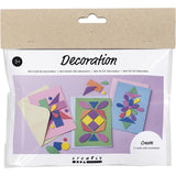 Mini Craft Kit Decoration Cards - Foam Shapes