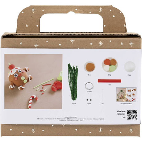 Mini Craft Kit Modelling - Gingerbread Man