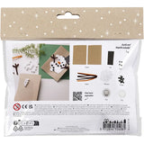 Mini Craft Kit Decoration - Christmas Cards With Snowmen