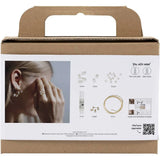 Mini Craft Kit Jewellery - Wire Earrings Gold-Plated