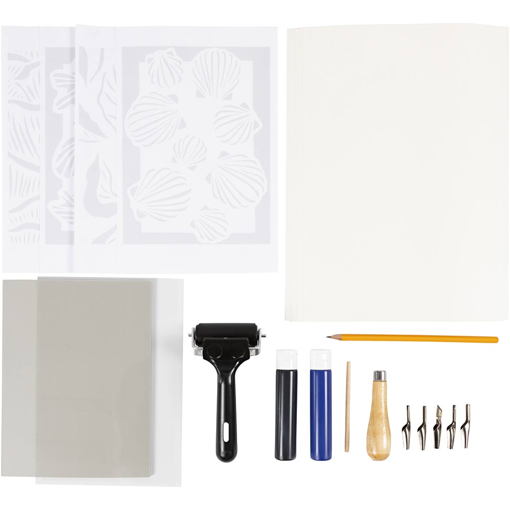 Starter Craft Kit Block Printing