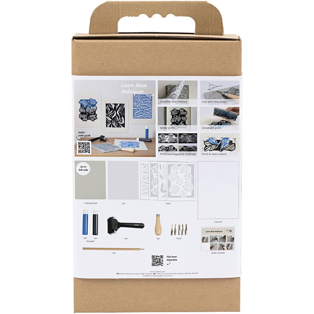 Starter Craft Kit Block Printing