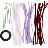 Mini Craft Kit Pipe Cleaner - Spider Lily Flowers