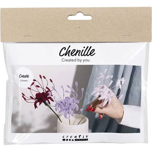 Mini Craft Kit Pipe Cleaner - Spider Lily Flowers