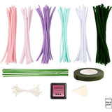 Craft Kit Pipe Cleaner Flowers