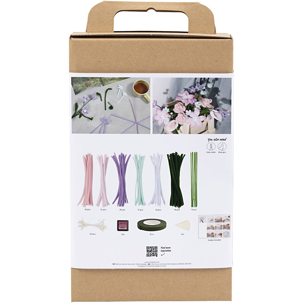 Craft Kit Pipe Cleaner Flowers
