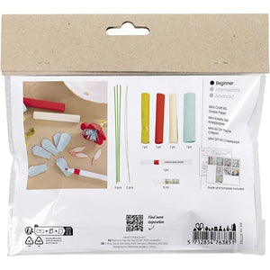 Mini Craft Kit Crepe Paper - Pastel Colours