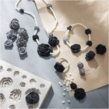 Mini Craft Kit Jewellery - Black & White Roses