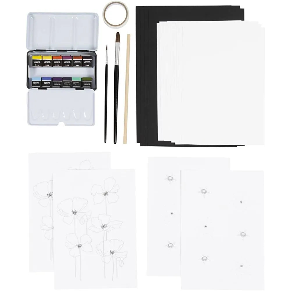 Craft Kit - Watercolour Paintings