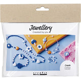 Mini Craft Kit Jewellery - Blue Flowers