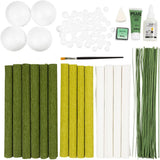 Maxi Craft Kit Crepe Paper - Flower Bouquet Light