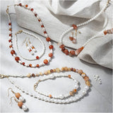 Craft Kit - Jewellery Beige & Burnt Orange