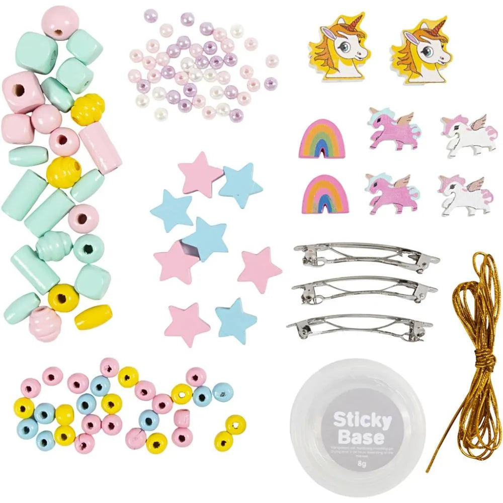 Mini Craft Kit Jewellery - Unicorn Pastel Colours
