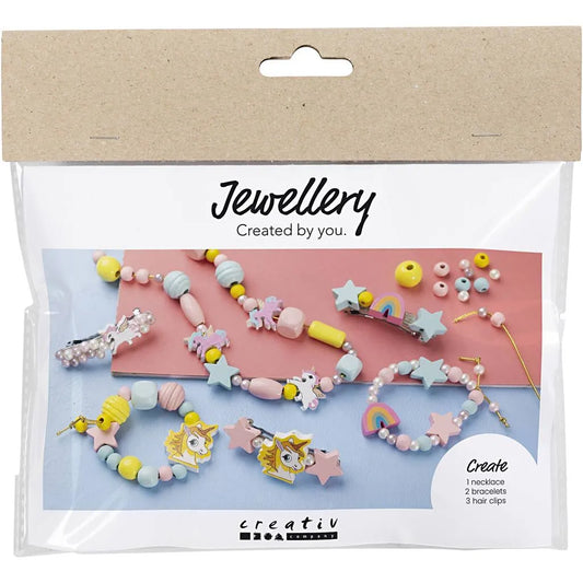 Mini Craft Kit Jewellery - Unicorn Pastel Colours