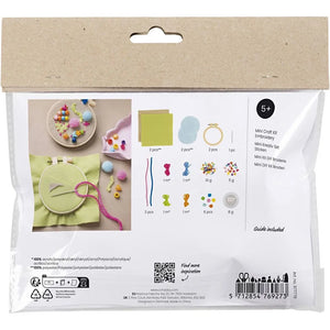 Mini Craft Kit Embroidery - Imagination