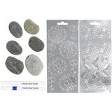 Mini Craft Kit - Stone Decoration Blue