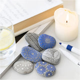 Mini Craft Kit - Stone Decoration Blue
