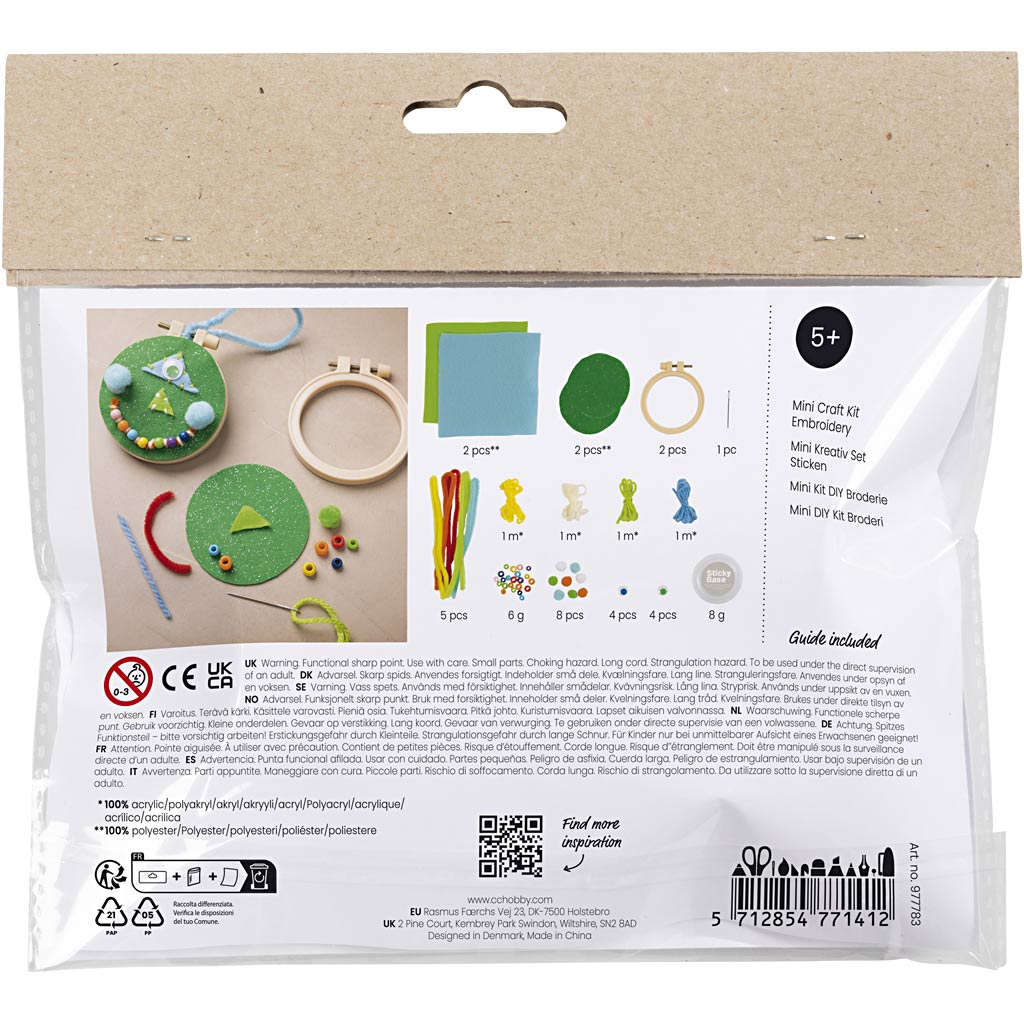 Mini Craft Kit Embroidery