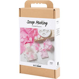 Craft Kit Soap Making - Rose/Pink Flowers