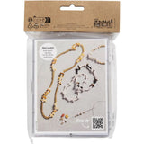 Craft Mix Jewellery - Crystals (Assorted Brown Colours)