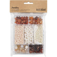 Craft Mix Jewellery - Agates 2.6-10 mm (Assorted Colours)