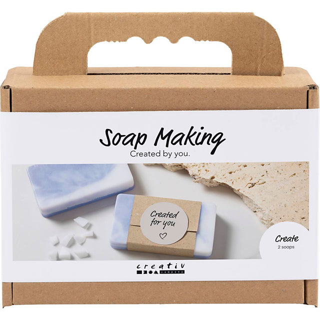 Mini Craft Kit Soap Making - Light Lilac Squares