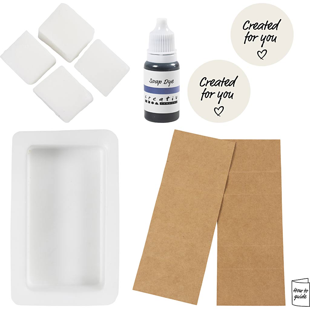 Mini Craft Kit Soap Making - Light Lilac Squares