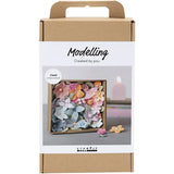 Craft Kit Modelling - Flowers Pastel Colours