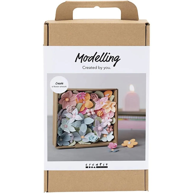Craft Kit Modelling - Flowers Pastel Colours
