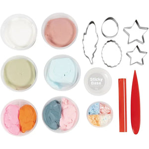 Craft Kit Modelling - Flowers Pastel Colours