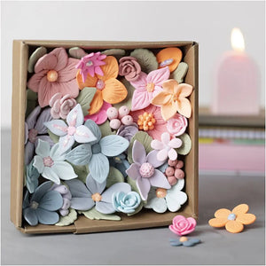 Craft Kit Modelling - Flowers Pastel Colours