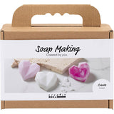 Mini Craft Kit Soap Making - Pink Hearts