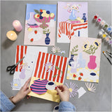 Colouring Craft Kit - Collage Making