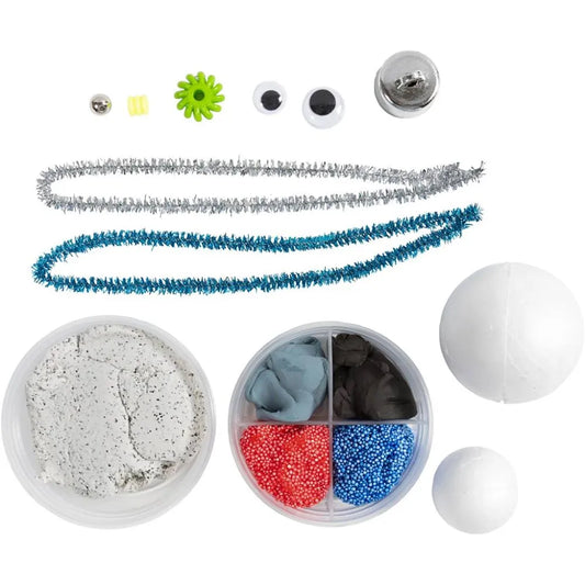 Mini Craft Kit Clay Modelling - Robots