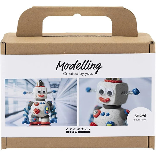 Mini Craft Kit Clay Modelling - Robots