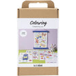 Craft Kit Colouring - Butterfly & Robot