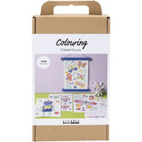 Craft Kit Colouring - Butterfly & Robot