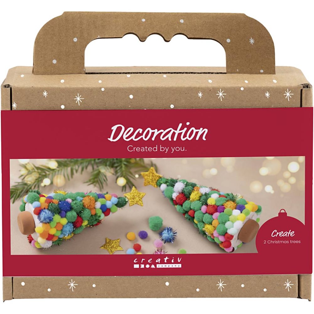 Mini Craft Kit Decoration - Christmas Trees
